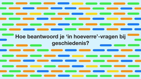 Thumbnail for Observerend Leren bij schrijven op basis van bronnen in het geschiedenisonderwijs