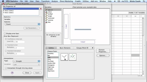 Thumbnail for entry Chart builder SPSS