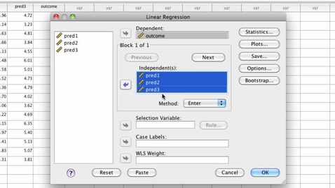 Thumbnail for Multiple regression
