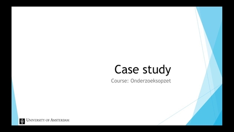 Thumbnail for entry Case Study