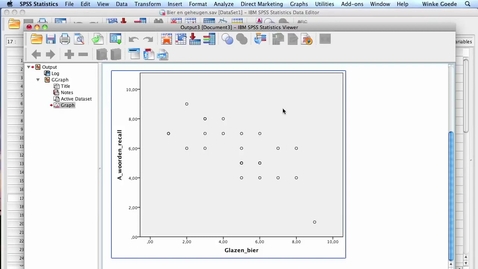 Thumbnail for entry Scatterplot with Regression Line 7 1