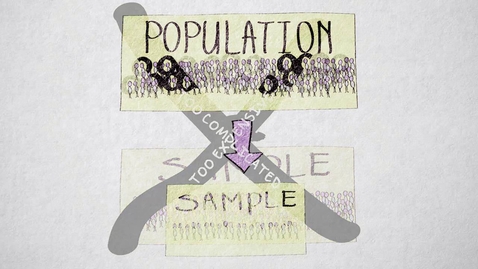 Thumbnail for entry 5.2 Sampling concepts | Quantitative methods | Sampling | UvA