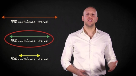 Thumbnail for entry 6.5 Confidence levels | Basic Statistics | Confidence Intervals | UvA