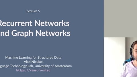 Thumbnail for entry MLSD 05.1: Recurrent Neural Networks