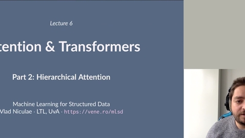 Thumbnail for MLSD 06.2: Attention: Hierarchical