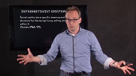 Thumbnail for 1.4 Epistemology | Qualitative Methods | Philosophy of Qualitative Research | UvA
