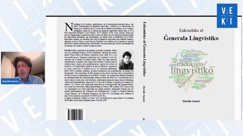 Thumbnail for 2020 VEKI: Interlingvistiko/ Esperantologio en la nuntempa itala universitata medio - Davide Astori