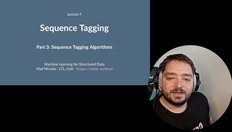 Go to MLSD 09.3: Sequence Tagging: Algorithms and Evaluation with duration: 21 minutes, 3 seconds