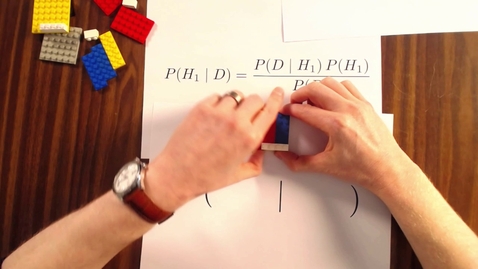 Thumbnail for Bayes explained with Lego