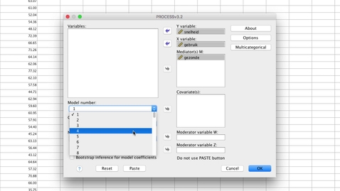 Thumbnail for Mediation analysis in SPSS