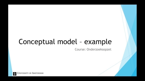 Thumbnail for entry Conceptual Model - Moderator Example