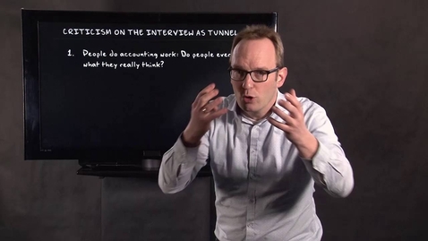 Thumbnail for 4.1 Visions on interviewing | Qualitative Methods | Qualitative Interviewing | UvA