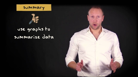 Thumbnail for 1.3 Graphs and shapes of distributions | Basic Statistics | Exploring Data | UvA