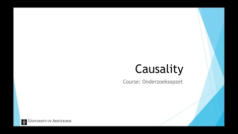 Thumbnail for Causality - Introduction