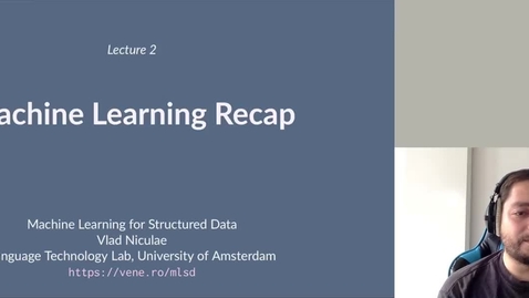 Thumbnail for MLSD 02.1: ML Recap: Linear