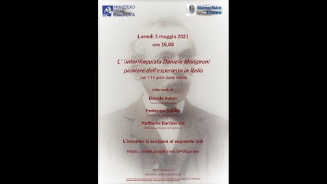 Thumbnail for entry Biblioteca Statale di Cremona: nei 111 anni dalla morte di Daniele Marignoni