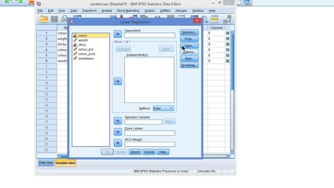 Thumbnail for entry Setting the confidence level in SPSS