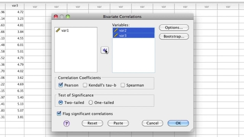 Thumbnail for SPSS  Correlation 7 2