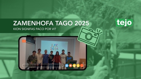 Thumbnail for Kion signifas por vi paco? | Zamenhofa Tago 2025