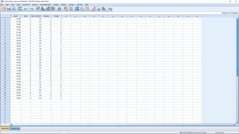 Thumbnail for entry SPSS micro lecture variable view