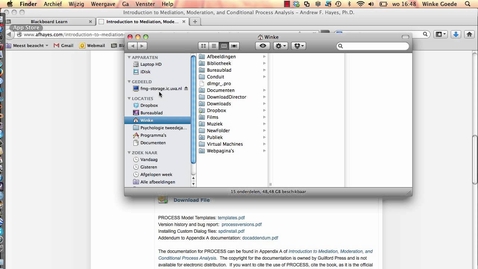 Thumbnail for Installatie Process voor de Mac