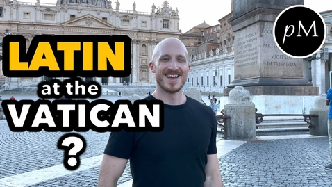 Thumbnail for American speaks Latin at the Vatican with Priests 🇻🇦