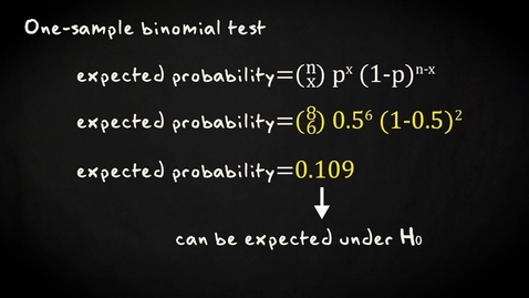 Thumbnail for entry 6.2 Sign test | Inferential Statistics | Non-parametric tests | UvA