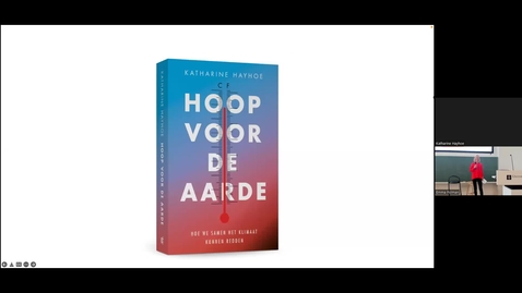 Thumbnail for UvA lecture Katharine Hayhoe 