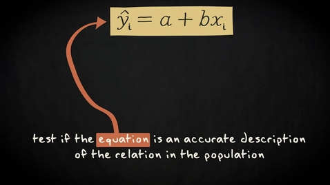 Thumbnail for entry 3.1 The regression line  | Inferential Statistics | Simple regression | UvA