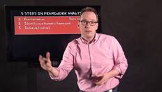 Go to 5.3 Framework analysis | Qualitative Methods | Qualitative Analysis | UvA with duration: 7 minutes, 6 seconds