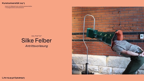 Thumbnail for Vom (Un-)Wissen der Sinne | Antrittsvorlesung von Silke FELBER | 12.03.25 - 18:00