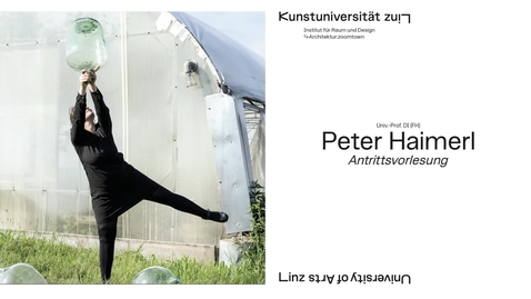 Thumbnail for Peter Haimerl | Antrittsvorlesung