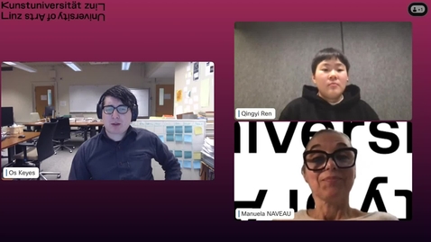 Thumbnail for Feminist AI Lecture #5: Os Keyes (US) &amp; Qingyi Ren (CNUKCH)