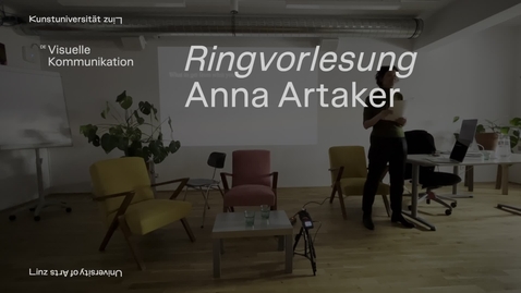 Thumbnail for entry Viskom Ringvorlesung – Anna Artaker