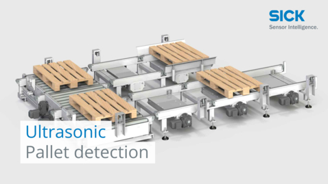 Vorschaubild für Pallet detection with ultrasonic distance sensors