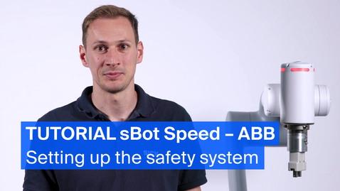 Vorschaubild für How to Integrate sBot Speed – ABB with GoFa &amp; OmniCore | microScan3 Safety Setup Tutorial