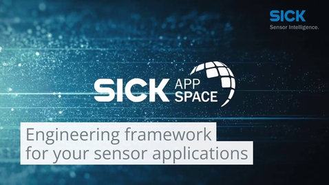 Vorschaubild für SICK AppSpace - engineering framework for your sensor applications