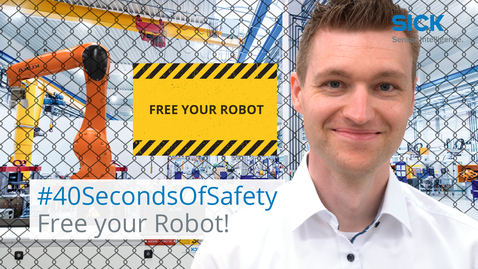 Vorschaubild für #40SecondsOfSafety: Free your robot
