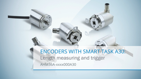 Vorschaubild für Tutorial Smart Task functionality of absolute encoder AHM36 IO-Link Advanced Smart Task