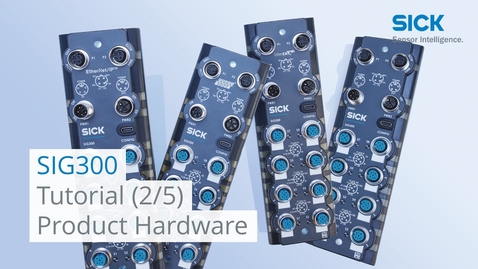 Vorschaubild für Tutorial SIG300 (2/5) - Explanation of the Product Hardware