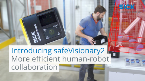 Vorschaubild für Introducing safeVisionary2 – Safe 3D camera makes human-robot collaboration more efficient