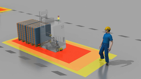 Vorschaubild für Fahrerlose Transportsysteme (FTF) sicher überwachen – Safe Motion Control von SICK