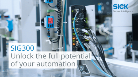 Vorschaubild für IO-Link Master SIG300: Unlock the full potential of your automation
