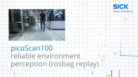 Vorschaubild für picoScan100 – reliable environment perception (rosbag replay)