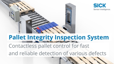 Vorschaubild für Pallet Integrity Inspection System  (PAIS ) 