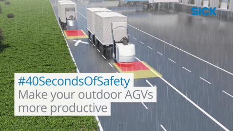 Vorschaubild für #40SecondsOfSafety: How to increase the availability of outdoor AGVs