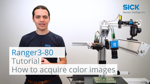 Vorschaubild für Tutorial Ranger3-80: How to acquire color images