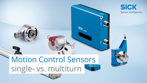 Vorschaubild für SICK measures motion - singleturn vs. multiturn