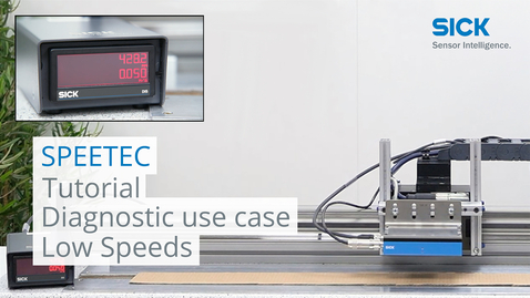 Vorschaubild für Tutorial SPEETEC 1D diagnostic use cases: Accuracy at low speed