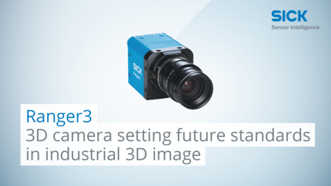 Vorschaubild für Ranger3 – 3D vision camera setting future standards in industrial 3D image processing